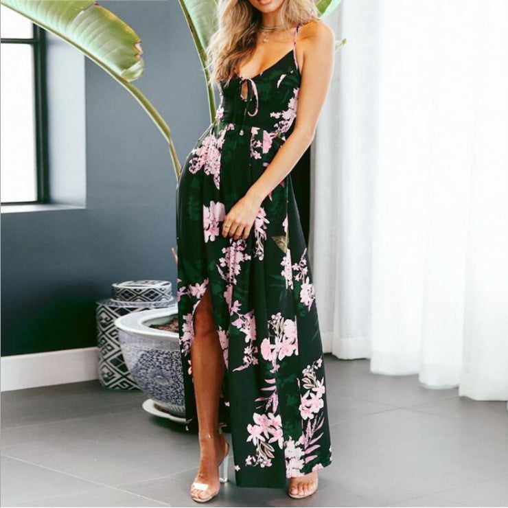 European And American Long Skirts, Printed Big Dresses, Foreign Trade Women'S Clothing - Jointcorp