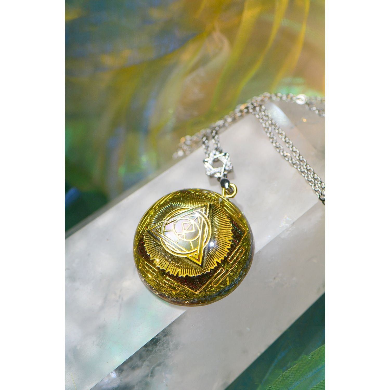 High Frequency Crystal Necklace Pendant - Jointcorp