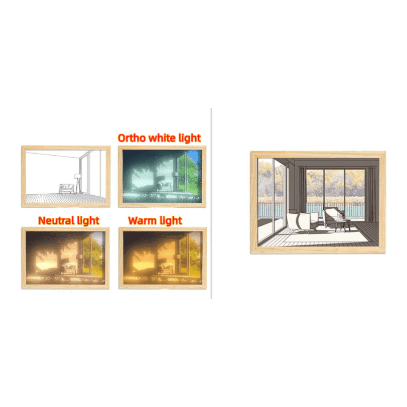 Illuminated Picture LED Decorative Light