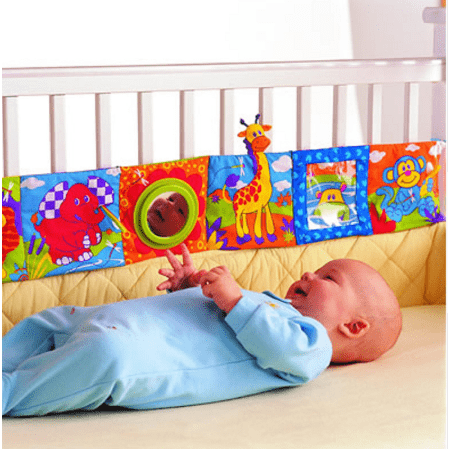 Baby Toys Baby Cloth Book Knowledge Around Double Color Colorful Bed Bumper