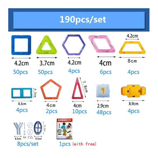 Mini Magnetic Piece Educational Toys