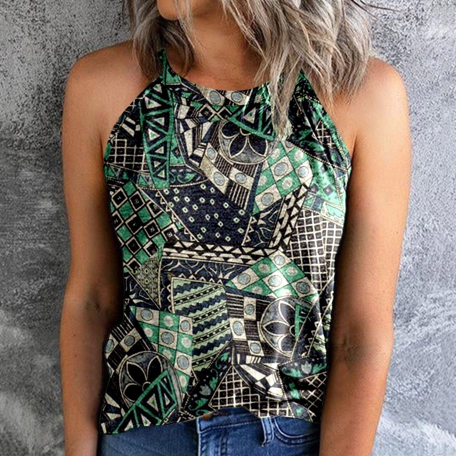 Bohemian Printed Ethnic Style Vest