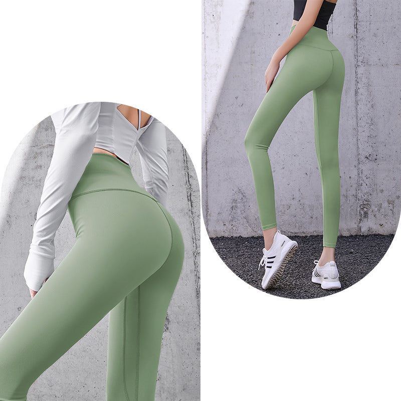Fitness Yoga Pants High Waist Leggings Running Sports - Jointcorp