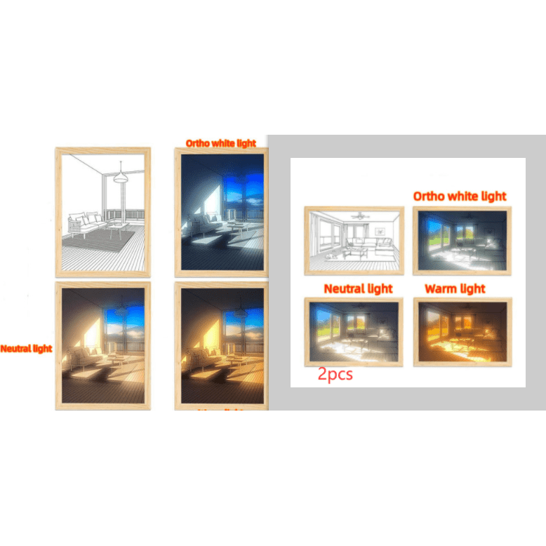 Illuminated Picture LED Decorative Light