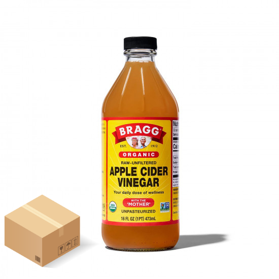 Bragg Apple Cider Vinegar 12 x 16oz