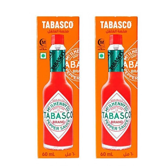 Tabasco Red Pepper Sauce 60ml × 2PCS