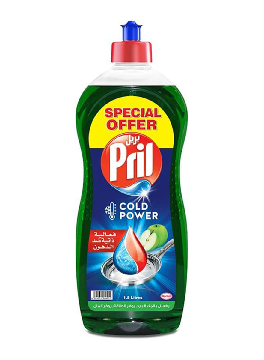 Pril Dishwashing Liquid -APPLE 1.5L