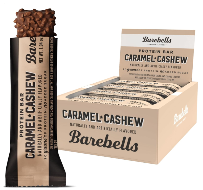 Barebells Caramel Cashew Proten Bar 6 X 55 Gm
