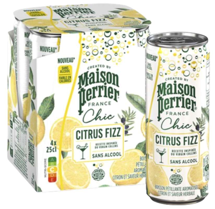 Maison Perrier Citruz Fizz Chic 4 X 250ML