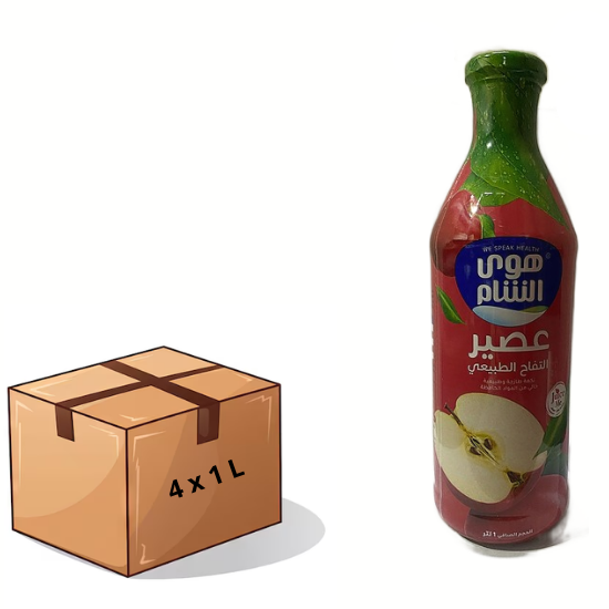 Hawa al Sham Apple Natural Juice 4X1 Ltr