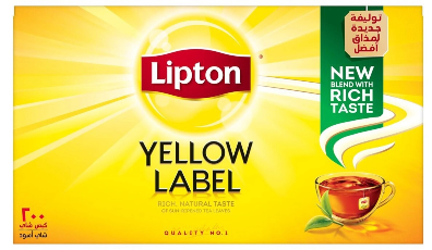 Lipton Yellow Label Black Tea - 200 Bags