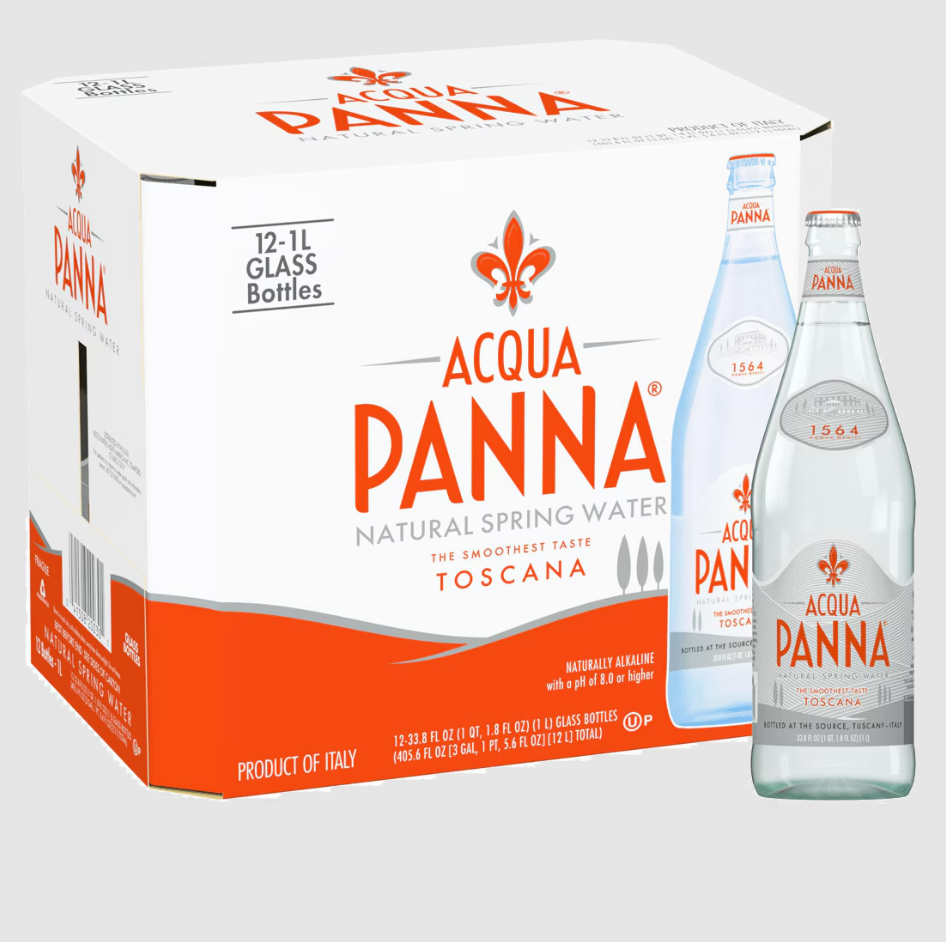 Acqua Panna Still Water Glass 12 X 1 L