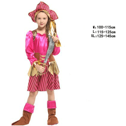 Halloween children's pirate costume