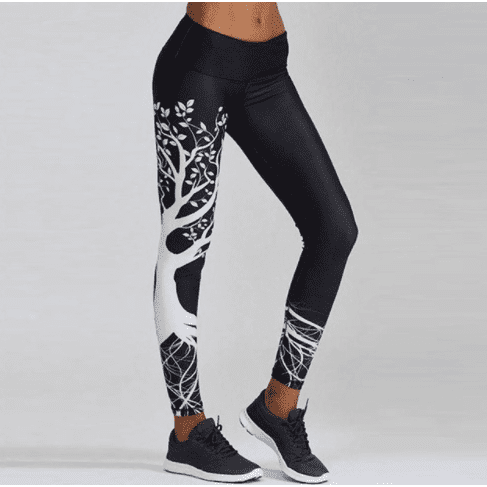 Women's Sports Yoga Pants Print Leggings - Jointcorp