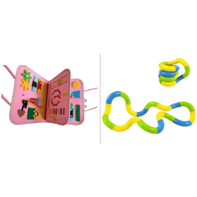 New Busy Book Children's Busy Board Dressing And Buttoning Learning Baby Early Education Preschool Sensory Learning Toy