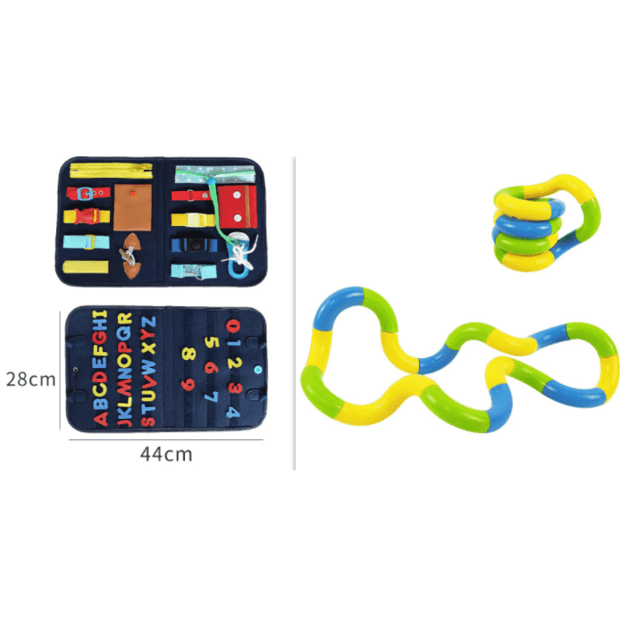 New Busy Book Children's Busy Board Dressing And Buttoning Learning Baby Early Education Preschool Sensory Learning Toy
