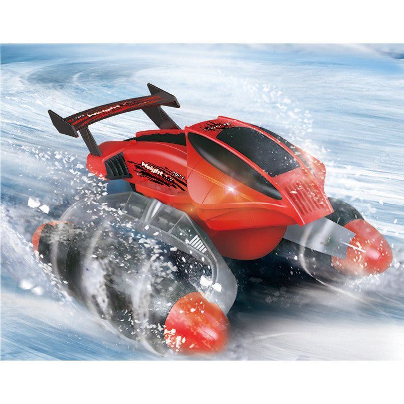 Waterproof Amphibious Wireless Remote Control Electric Speedboat