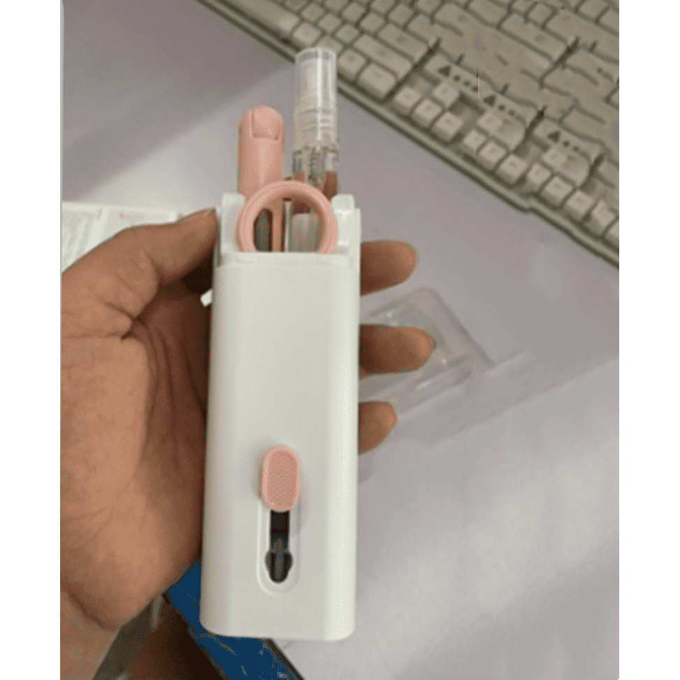 Multifunctional Bluetooth Headset Cleaning Pen Set Keyboard Cleaner Cleaning Tools Cleaner Keycap Puller Kit