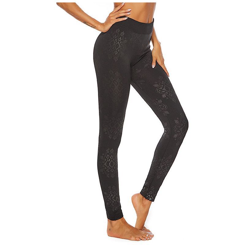 Printed seamless tights fitness pants sports yoga leggings - Jointcorp
