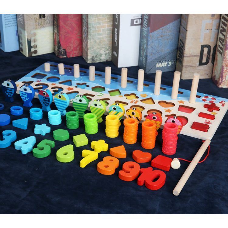 Children 3D Alphabet Number Puzzle Baby Colorful Geometric Digital Letter Educational Toy