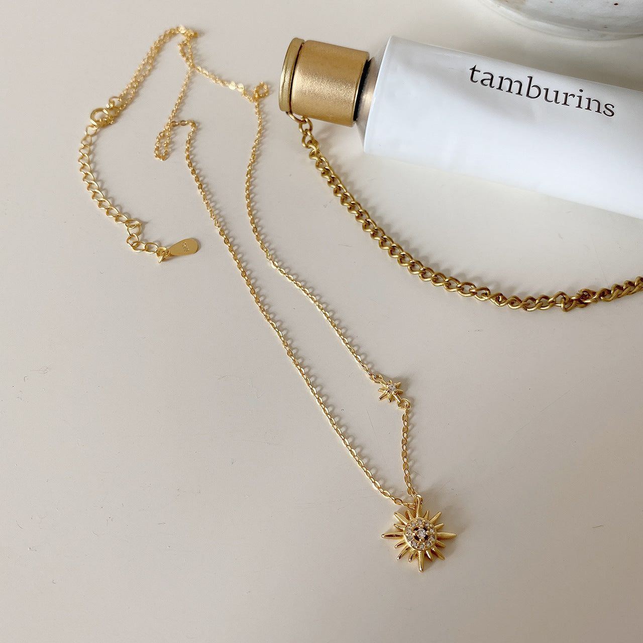 Korean Style 925 Sterling Silver Inlaid Zircon XINGX Necklace Fashion Minimalist - Jointcorp