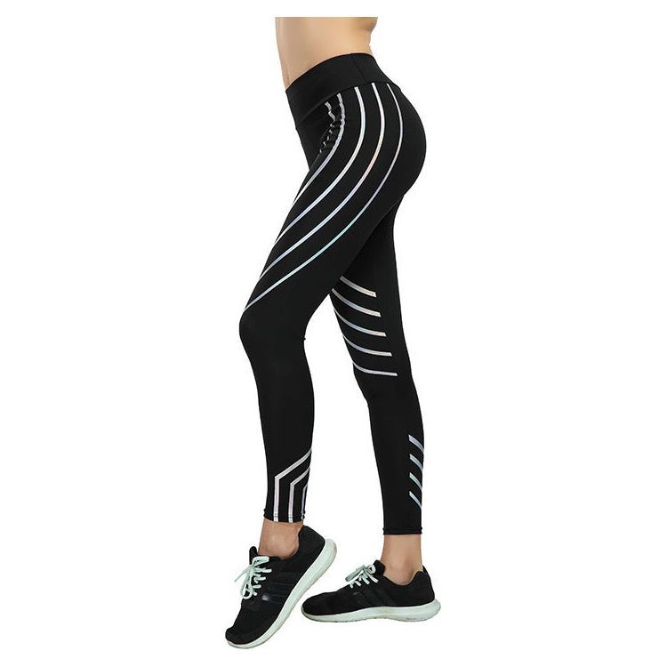 European beauty fitness yoga pants laser printing slim slimming sports leggings - Jointcorp