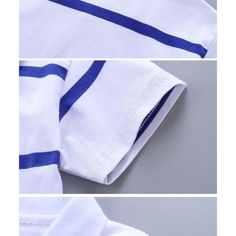 College Style Boys Polo Short Seeve T-shirt