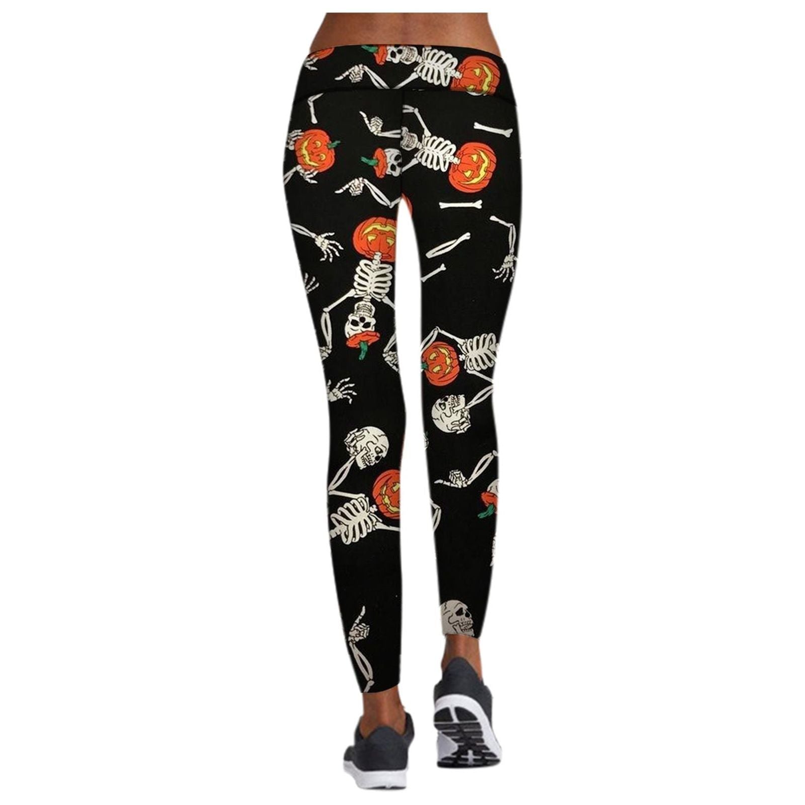 Printed Leggings Halloween Sports Yoga Pants High Stretch Pencil Pants - Jointcorp