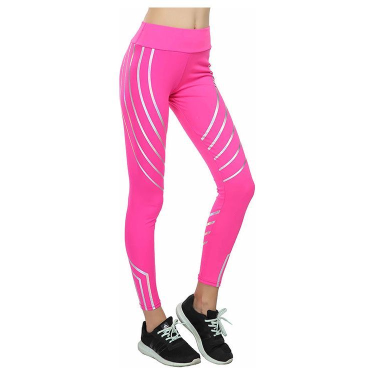 European beauty fitness yoga pants laser printing slim slimming sports leggings - Jointcorp