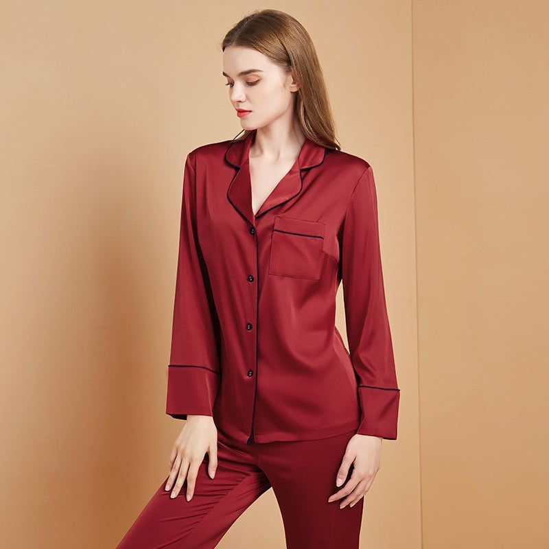 Silk couple pajamas - Jointcorp