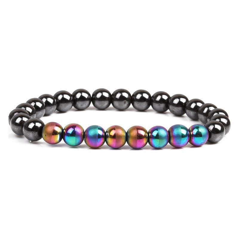 Color Magnetic Black Stone Copper Bracelet - Jointcorp