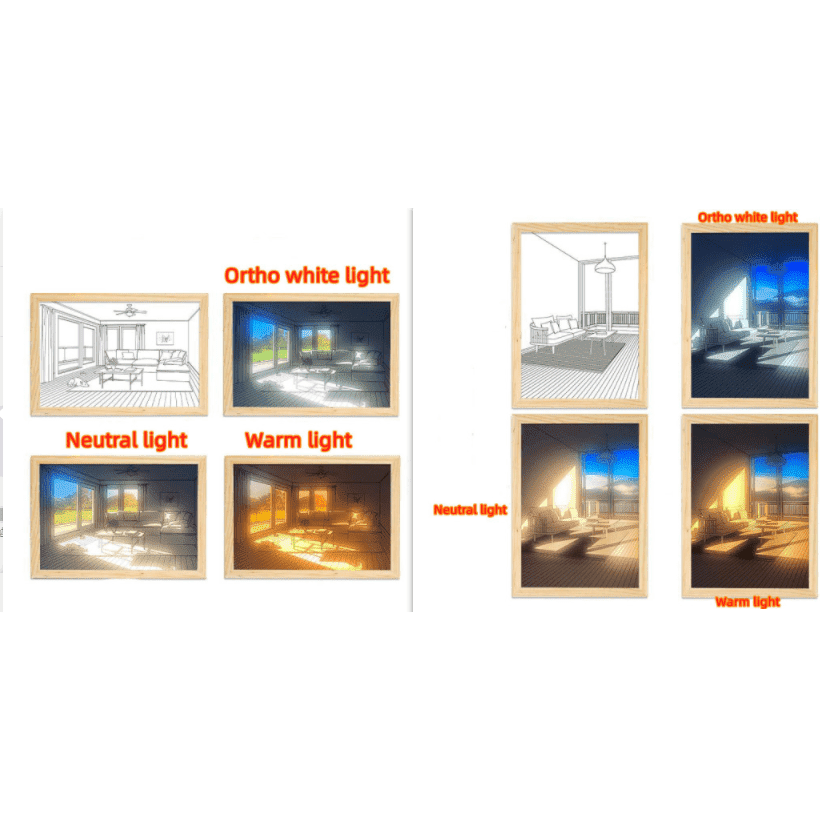 Illuminated Picture LED Decorative Light