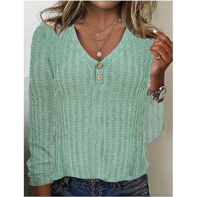 Stitching Printing Multi-color Women's T-shirt