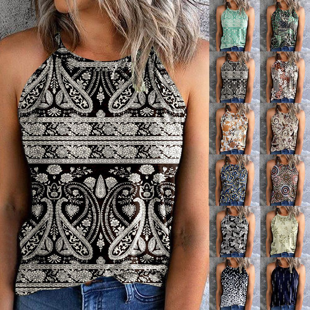 Bohemian Printed Ethnic Style Vest