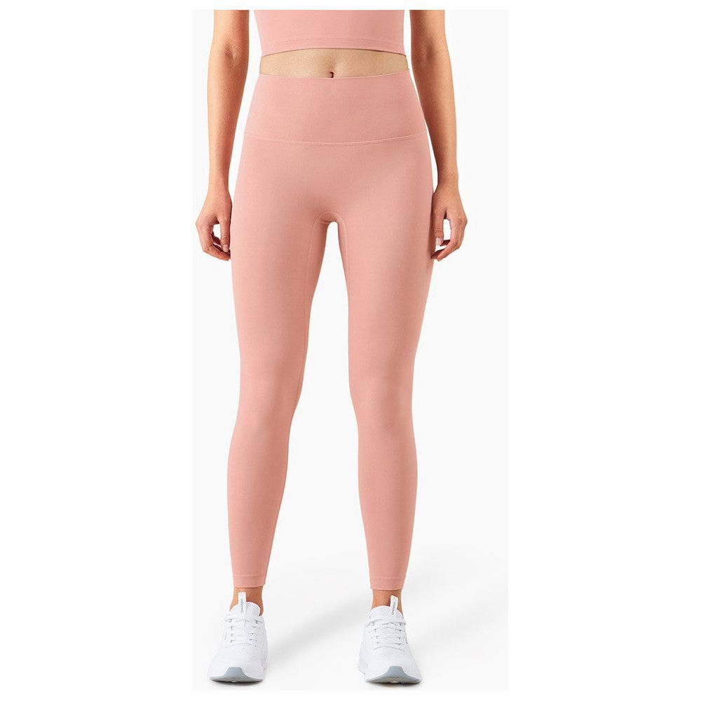 Gym Leggings Large Pocket Fitness Yoga Pants One Piece Peach Hip Running Clothing - Jointcorp