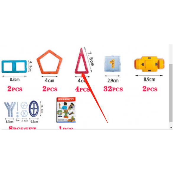 Mini Magnetic Piece Educational Toys