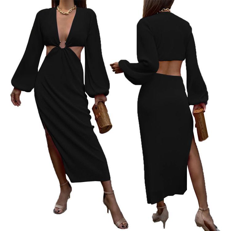 Autumn Fashion Pressed Pleated Waistless Women's Dresses - Jointcorp