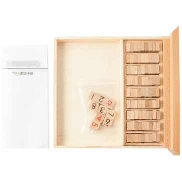 Children Sudoku Chess Beech International Checkers Folding Game Table Toy Gift Learning & Education Puzzle Toy