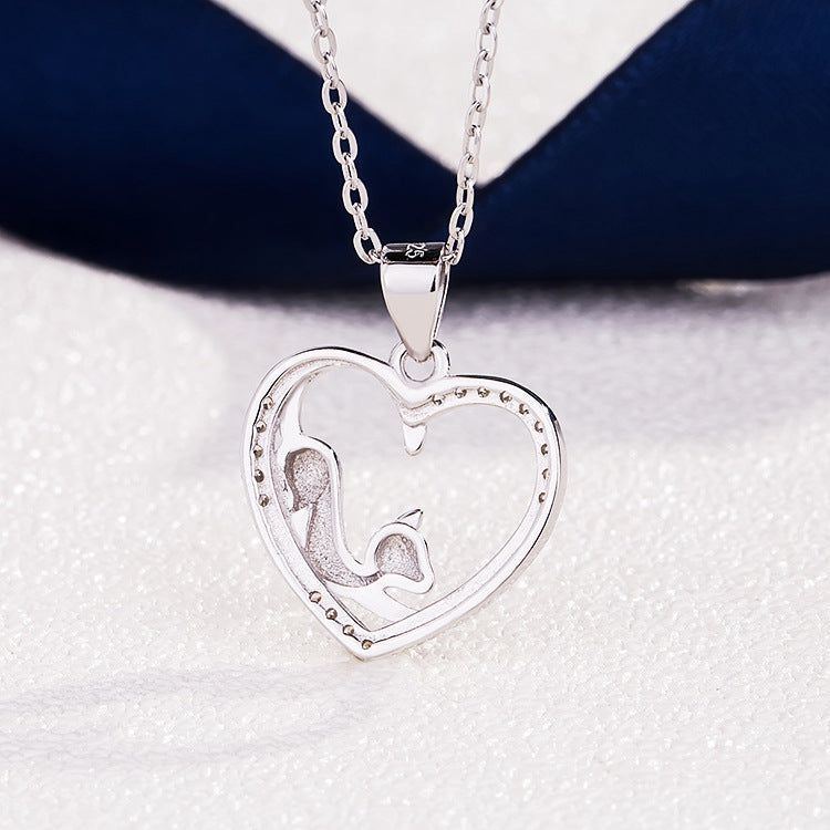 Cat Pendant Women's Necklace - Jointcorp