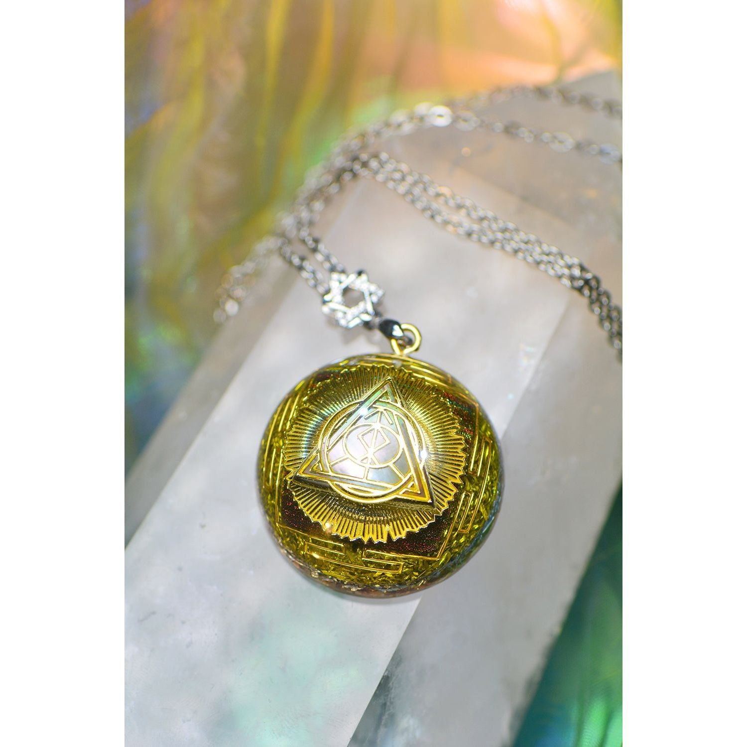 High Frequency Crystal Necklace Pendant - Jointcorp