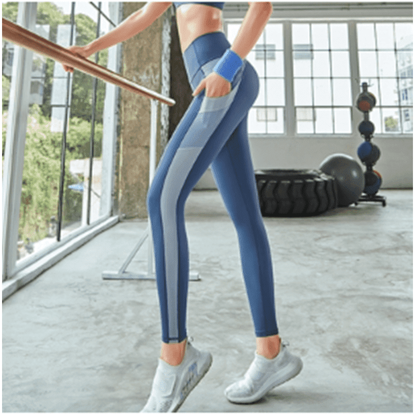 Sport Stitching Fitness Pocket Leggings Yoga Pants - Jointcorp