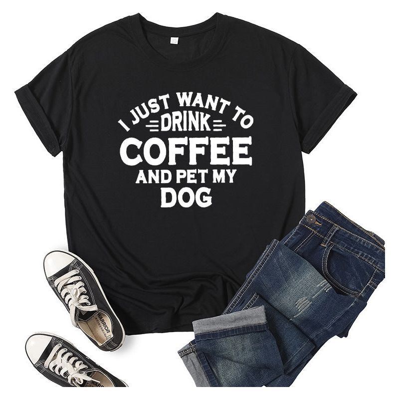 Printed Short Sleeve Round Neck T-shirt