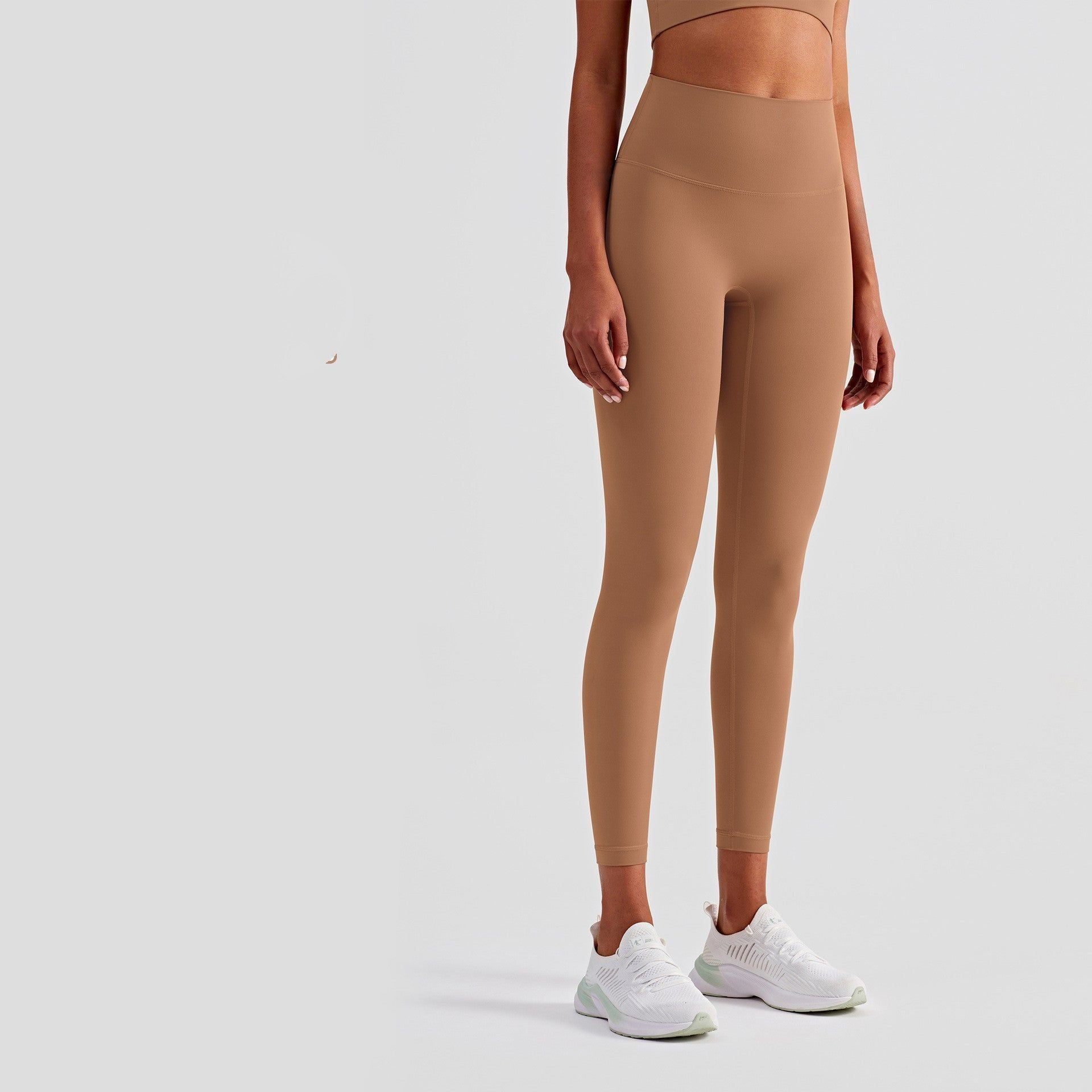 Gym Leggings Large Pocket Fitness Yoga Pants One Piece Peach Hip Running Clothing - Jointcorp