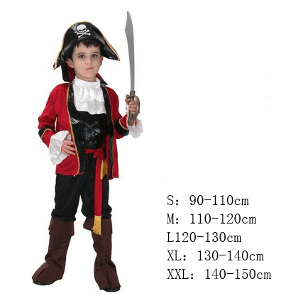 Halloween children's pirate costume