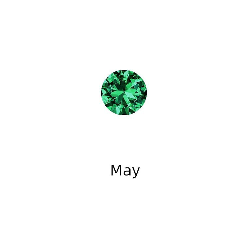 Birthstone Color Zirconium Mini Choker - Jointcorp