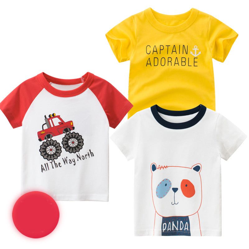 Children's short sleeve T-shirt