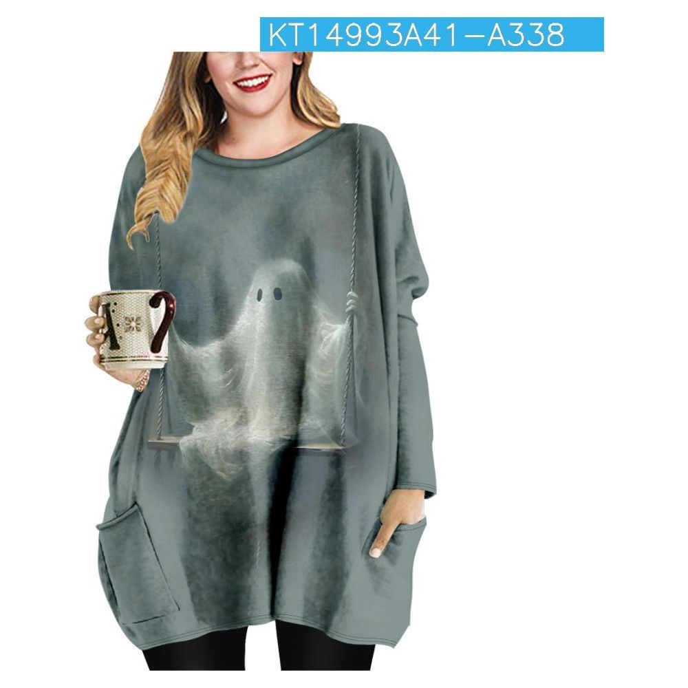 Women's Printed Casual Loose Top