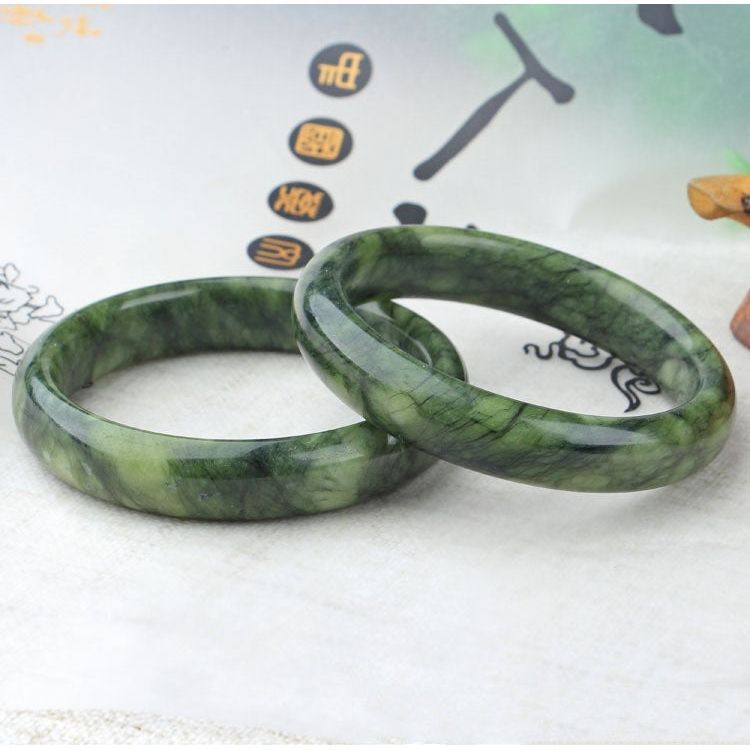 Natural Jade Pattern Bracelet Chinese Style - Jointcorp