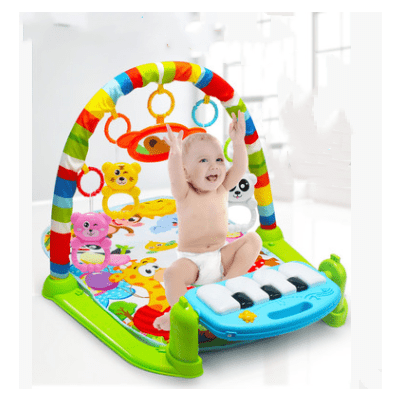 Baby Pedal Piano Baby Music Fitness Stand Toy Baby Fitness Device
