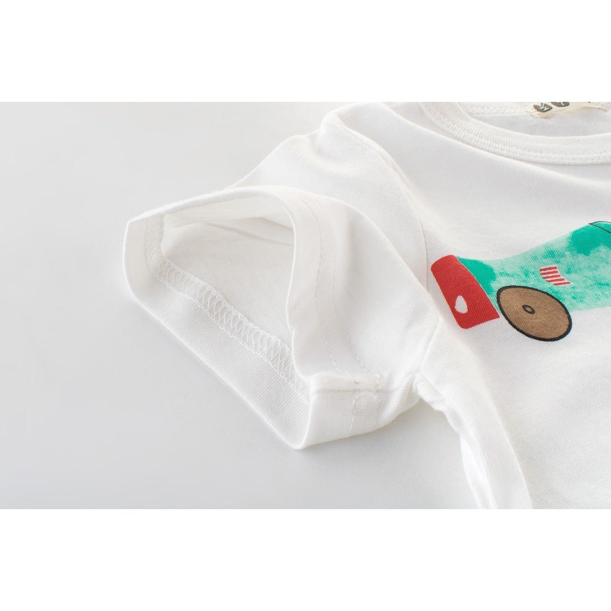 Children's cartoon car T-shirt